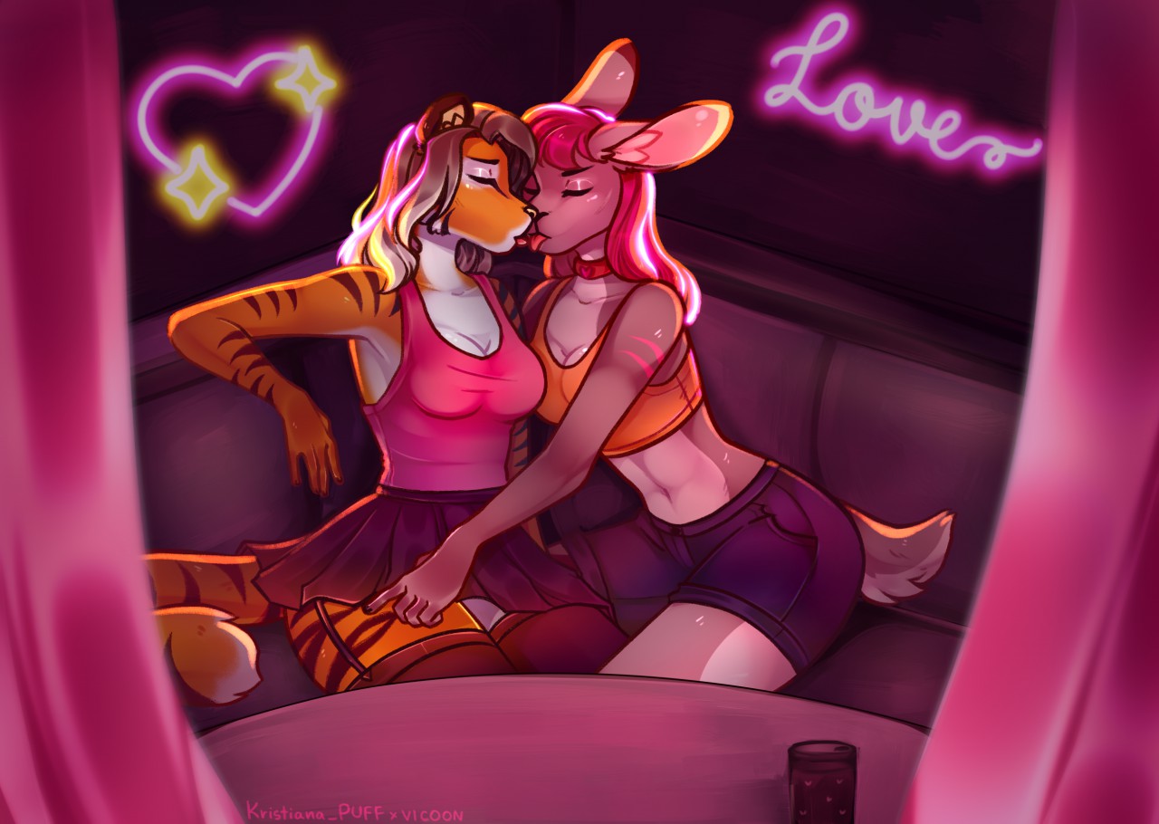 Sexy girls by Kristiana_PUFF -- Fur Affinity [dot] net